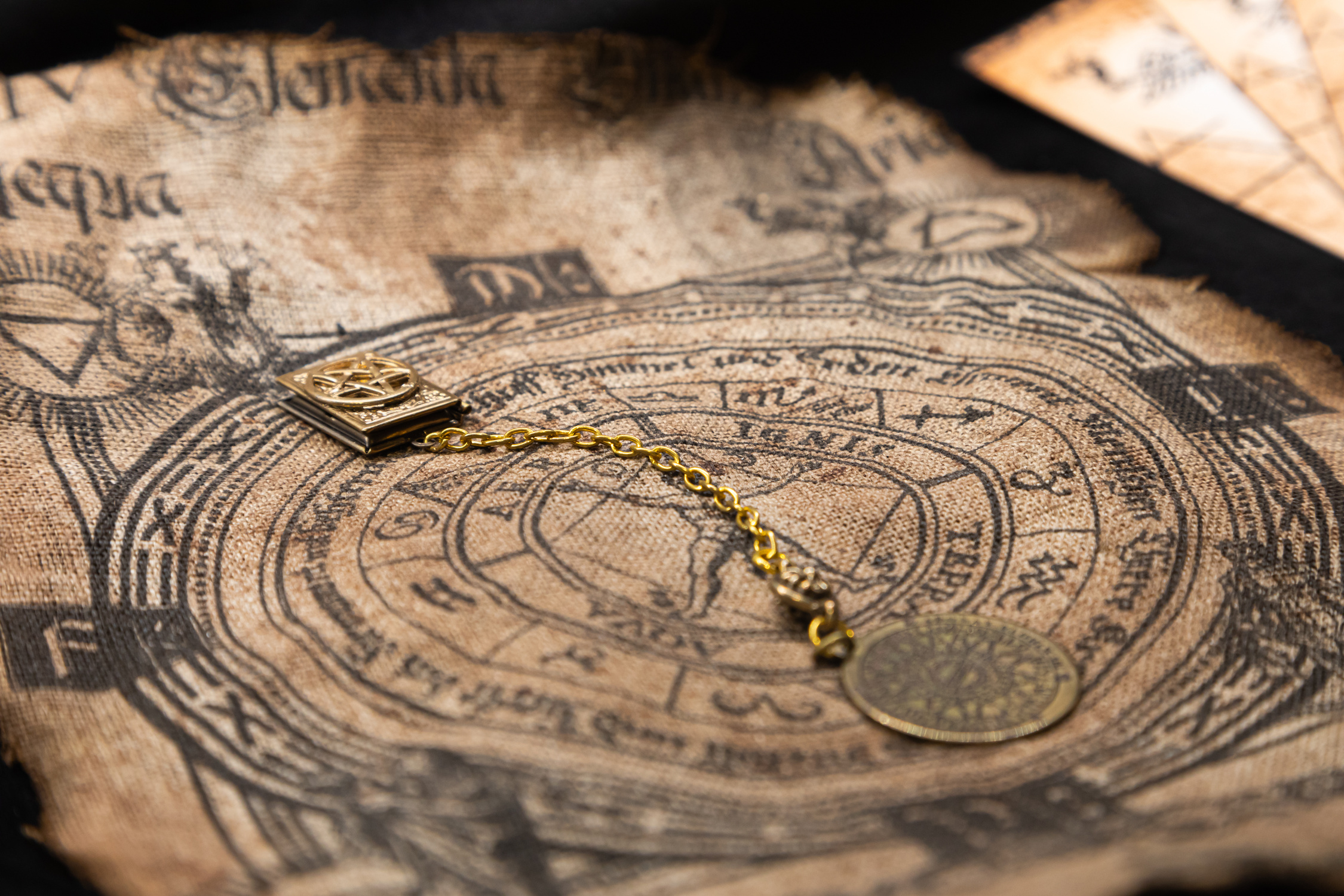 Ancient Esoteric Witchcraft Background